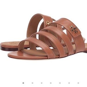 Tory Burch Kira multi band sandal in Calf leather